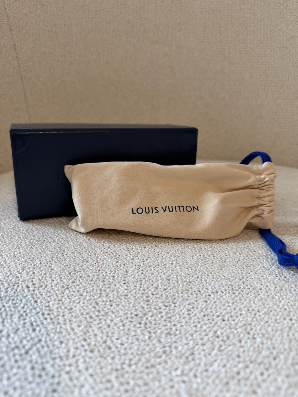 Louis Vuitton Black Sunglasses with Gold Accents - Picture 9 of 11